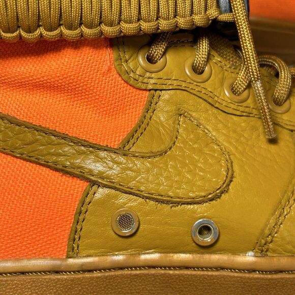 Nike Men\'s Air Force 1 SF Special Forces QS 903270 778 | Desert Ochre Size 8 main image 6